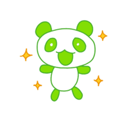 Rainbow team Panda sticker #11094401