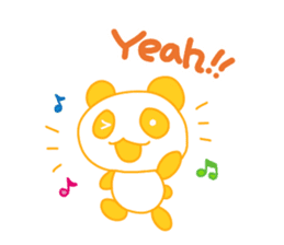 Rainbow team Panda sticker #11094405