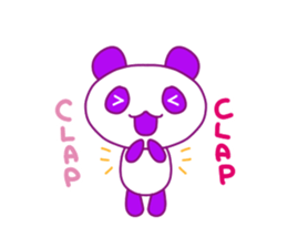 Rainbow team Panda sticker #11094419