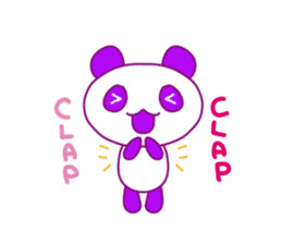 Rainbow team Panda sticker #11094419