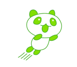 Rainbow team Panda sticker #11094420