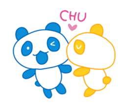 Rainbow team Panda sticker #11094435