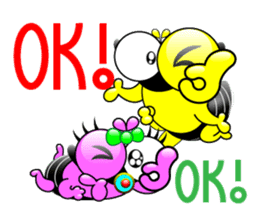 Tanoy Joy&Joke No.10 say said said3 sticker #11095077