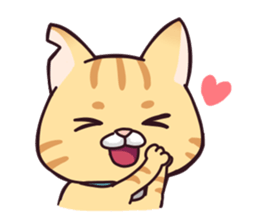 A healthy cat sticker #11095960