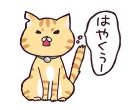 A healthy cat sticker #11095976