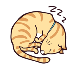 A healthy cat sticker #11095997