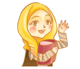 Annisa Hijab Girl : Ramadhan Edition sticker #11097131