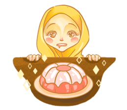Annisa Hijab Girl : Ramadhan Edition sticker #11097137