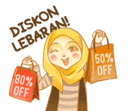 Annisa Hijab Girl : Ramadhan Edition sticker #11097146