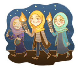 Annisa Hijab Girl : Ramadhan Edition sticker #11097147