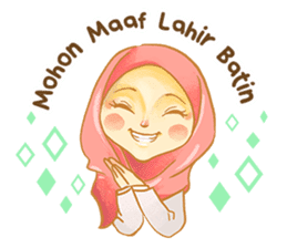 Annisa Hijab Girl : Ramadhan Edition sticker #11097149