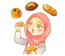 Annisa Hijab Girl : Ramadhan Edition sticker #11097154