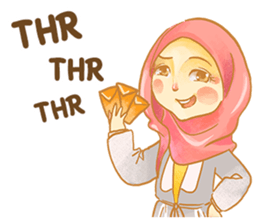 Annisa Hijab Girl : Ramadhan Edition sticker #11097156