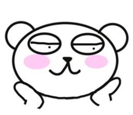 Feelings of polar bear sticker #11097401