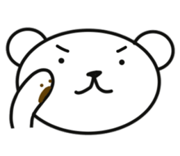 Feelings of polar bear sticker #11097424