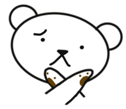 Feelings of polar bear sticker #11097428