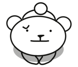Feelings of polar bear sticker #11097430