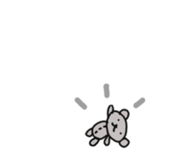 Feelings of polar bear sticker #11097435