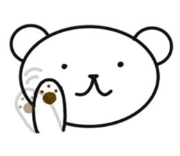 Feelings of polar bear sticker #11097437