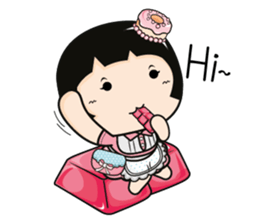 Aromi the Princess Dessert sticker #11098040