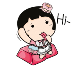 Aromi the Princess Dessert sticker #11098040