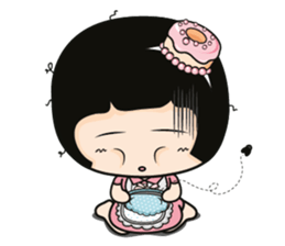 Aromi the Princess Dessert sticker #11098053