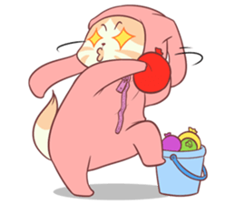 CatRabbit ; Songkran sticker #11098080