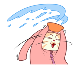 CatRabbit ; Songkran sticker #11098086