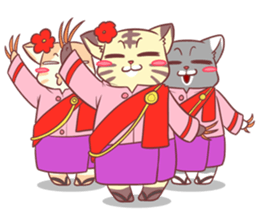 CatRabbit ; Songkran sticker #11098099