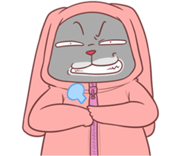 CatRabbit ; Songkran sticker #11098105