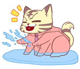 CatRabbit ; Songkran sticker #11098107