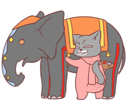 CatRabbit ; Songkran sticker #11098112