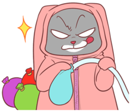CatRabbit ; Songkran sticker #11098115