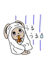 Rabbit lovely room sticker #11098901