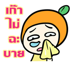 Orange jung sticker #11099025