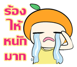 Orange jung sticker #11099033