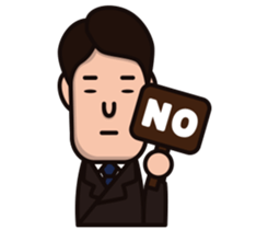 Office worker(normal daily) sticker #11099070