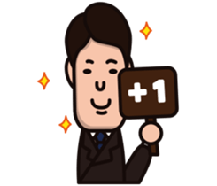 Office worker(normal daily) sticker #11099082