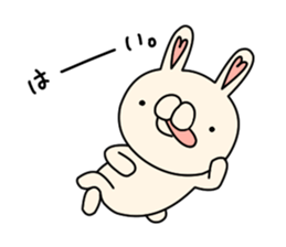 Boo Rabbit sticker #11099562