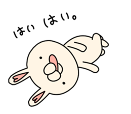 Boo Rabbit sticker #11099563