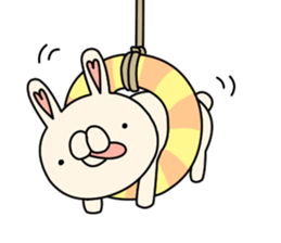 Boo Rabbit sticker #11099564