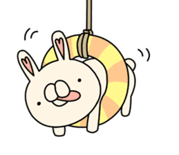 Boo Rabbit sticker #11099564