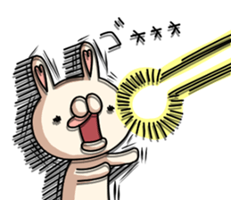 Boo Rabbit sticker #11099567