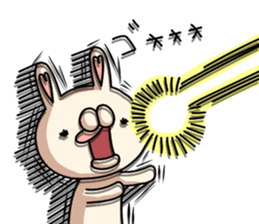 Boo Rabbit sticker #11099567