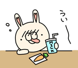 Boo Rabbit sticker #11099569