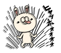 Boo Rabbit sticker #11099570