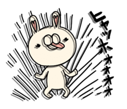 Boo Rabbit sticker #11099570