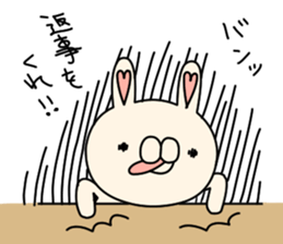 Boo Rabbit sticker #11099572