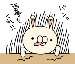 Boo Rabbit sticker #11099572