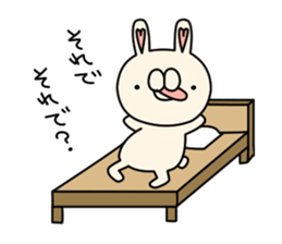 Boo Rabbit sticker #11099574